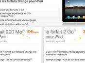 Orange dévoilent leurs forfaits pour l’iPad