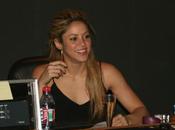 Shakira studio avec Danja