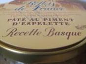 Pâté piment d’Espelette Recette Basque Reflet France