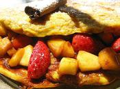 Omelette Gourmande fourrée Fraises Pommes Réglisse