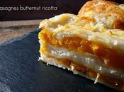 Lasagnes butternut ricotta pour remonter moral