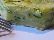 Gâteau invisible courgettes
