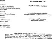 Rétention sûreté transmise Conseil constitutionnel d’Etat (CE, 2010, section française l’OIP)