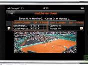L’application iPhone Roland Garros 2010