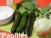 Chou-rave courgettes