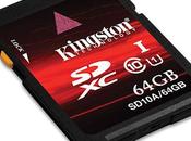 Kingston 64GB SDXC UHS-1 classe disponible 499$