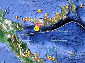 séismLe Juin 2010e magnitude réactive volcanisme l'île Nouvelle Bretagne Papouasie Guinée.