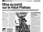 Annulation Jumping Horse Show: mise point Lens dans Nouvelliste