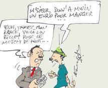 Les gros zozos ont boudé l'équipe de France