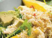 L’Avocat Hass Pérou Salade crabe, avocat mangue