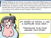 Mondial Sarkozy soutient Bleus