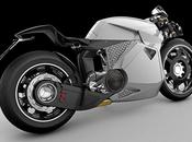 Moto électrique conçu Paolo Giusti.