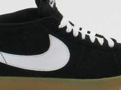 Nike Blazer Black White Gumsoles