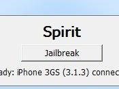 Spirit iPhone: jailbreak 3.1.3 compatible iTunes