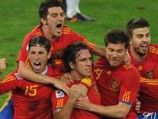 Victoire l’Espagne contre l’Allemagne