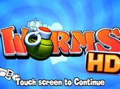 Worms disponible version pour iPad