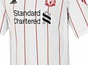 Premier League Nouveau maillot Liverpool Extérieur 2011