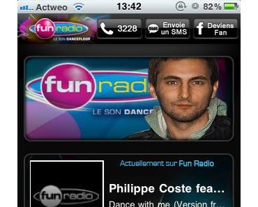 Fun Radio met à jour son application v2.0