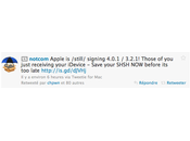 signatures SHSH pour 4.0.1 3.2.1 sont encore disponibles.