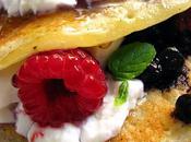Pancakes plancha, fruits rouges mamia pays basque
