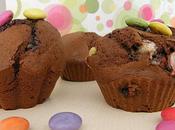 Muffins chocolat smarties
