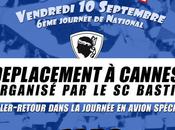 Foot National Peuple Bleu mobilise pour partir Cannes vendredi.