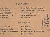 Revue Lettres Arts, Nice 1907-1910
