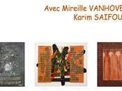 Exposition "des mots dans toile"
