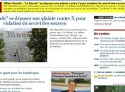 journal Monde contre Sarkozy.