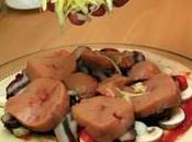 Serbie, assiettes garnissent testicules