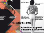 plan: nouvelle boutique American Apparel -10% demain soir Défense