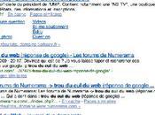 Sarkozy, Google, trou