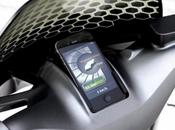 Mercedes prépare scooter électrique dont tableau bord iPhone