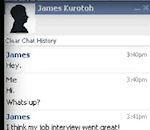 C'est parfois difficile d'écrire qu'on pense tchat