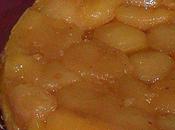 Tarte tatin miel chantilly pistache.