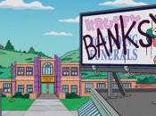 Banksy signe générique Simpsons