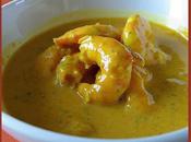 Curry crevettes