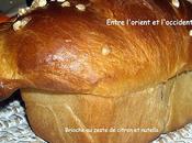 Brioche zeste citron nutella