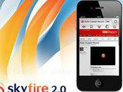 Skyfire iPhone navigateur permettant lire vidéos flash
