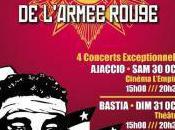 CHJAMI AGHJALESI concert Ajaccio samedi Bastia dimanche profit Croix Rouge.