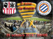 Coupe Ligue 1/8èmes finale Montpellier (L1) Ajaccio (L2) soir