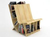 Bookseat, bibliothèque forme siège