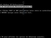 Installer console récupération
