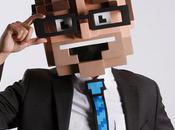 costume d'hallowwen l'homme pixel