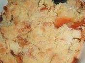 Crumble pommes/coings miel