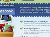 Pick&Zip; pour télécharger masse photos Facebook simplement
