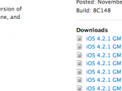 [Rappel]: L’iOS 4.2.1 devrait être disponible Novembre