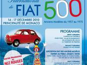 anciennes Fiat l'honneur lors rassemblement international