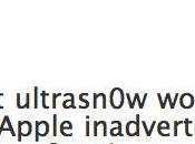 Ultrasn0w prêt bientôt jour Cydia