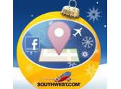 Facebook places Southwest Airlines lient pour opération charité.